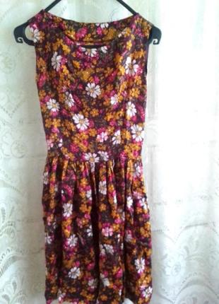 Супер дихаюче літнє плаття хс на 160 зріст