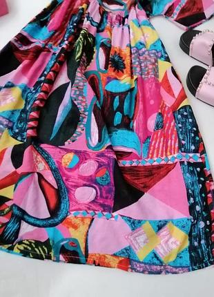 Vip літня легка сукня з натуральної з натуральної невагомої тканини довжини міді є відео