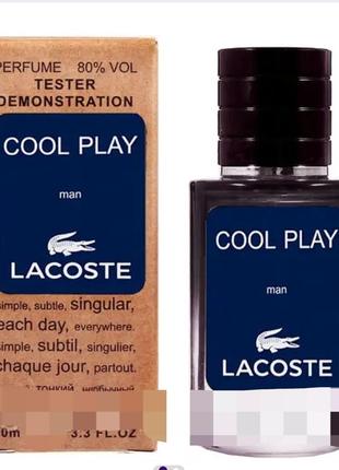 Lacoste cool play тестер lux мужской 60 мл