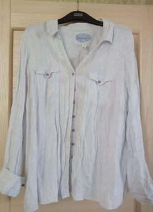 Базова лляна блуза