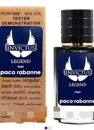 Paco rabanne invictus legend тестер lux мужской 60 мл