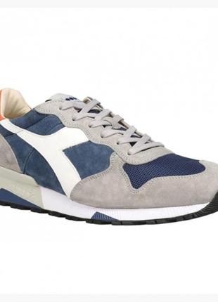 Diadora trident 90 suede sw c8790 insignia blue/paloma розмір 42,5 eu/9 us/устілка 27 см.