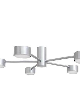 Люстра потолочная msk electric copter на пять круглых плафонов под лампы gx53  nl 8041-5 al