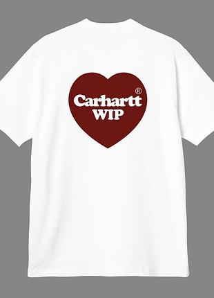 Кархарт футболка carhartt wip love heart