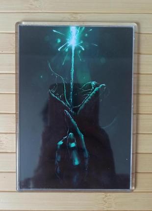 Магнит слизерин harry potter большой (13,5*9,5 см)