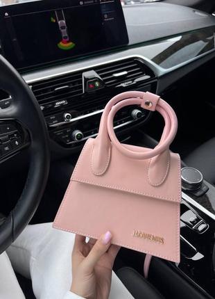 Сумка jacquemus lux pink