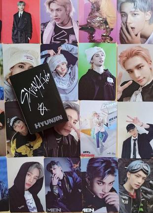 Ломо карты хенджин hyunjin stray kids стрей кидс 55 карток (серденько)