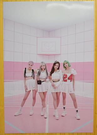Постер (плакат) блек пінк black pink блэк пинк а3 10459