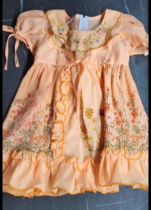 Платье летнее для девочки 
2-3 года