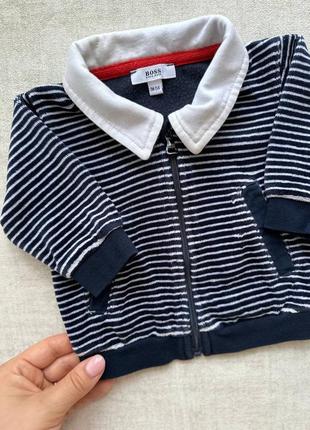 Кофтинка на новонародженого від hugo boss