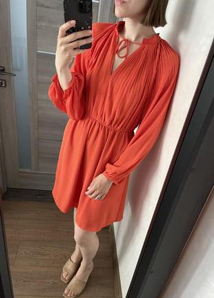 Платье midi h&m размер s/36