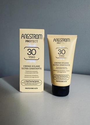 Солнцезахисний крем для обличчя angostrom protect spf30