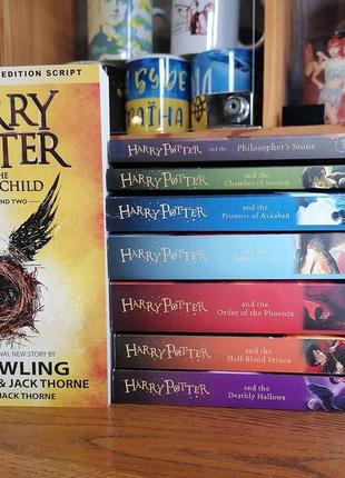 Джоан кетлін роулінг гаррі поттер комплект з 8 книг joana k.rowling harry potter
