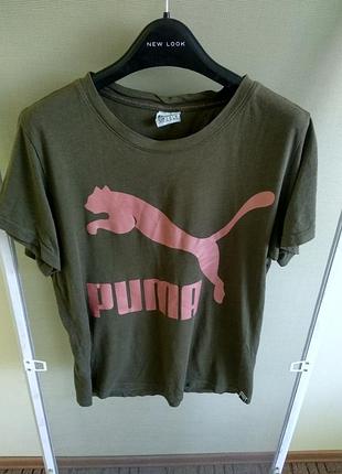 Вкорочена футболка puma