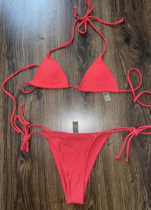 Купальник 👙 коралловый