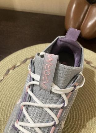 Nike vapormax 2021 flyknit ‘wolf grey pink glaze’9 фото