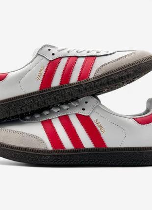 Кроссовки кроссовки кроссовки кроссовки adidas samba white red кроссовки адидас самба адидас самба