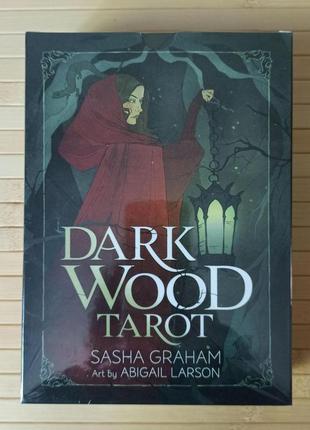 Подарочный набор таро темного леса саша грэхем dark wood tarot sasha graham