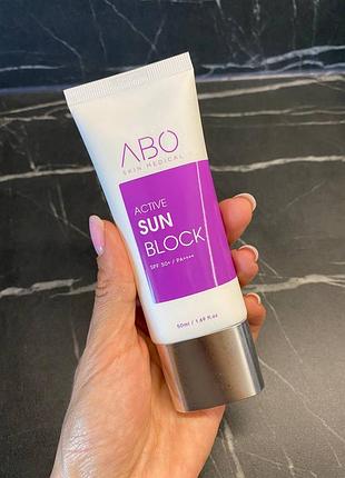 Abo-usolab active sun block spf 50+/pa ++++