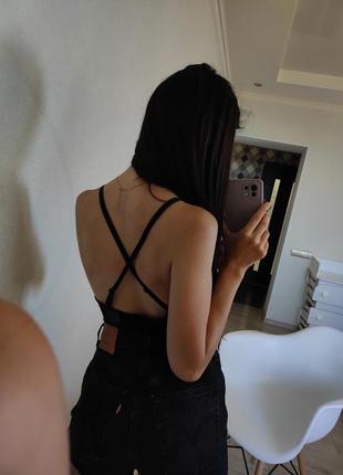 Черный боди в сеточку. черное боди в сетку. секси боди5 фото