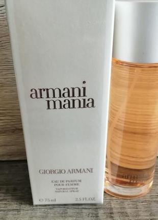 Парфумована вода жіноча giorgio armani armani mania woman оригинал  75 ml