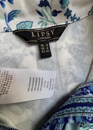 Красивое платье на пуговицах lipsy