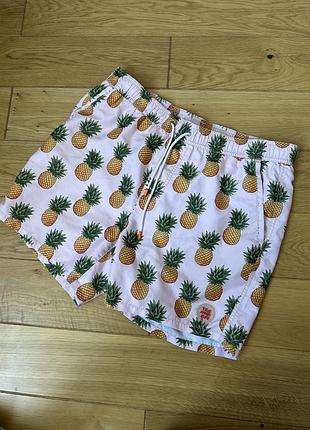 Шорти для плавання з ананасами плавки