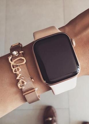 Женские смарт-часы smart apple watch, розовые