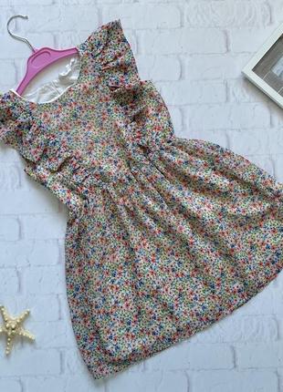 Платье платье h&m цветочный принт