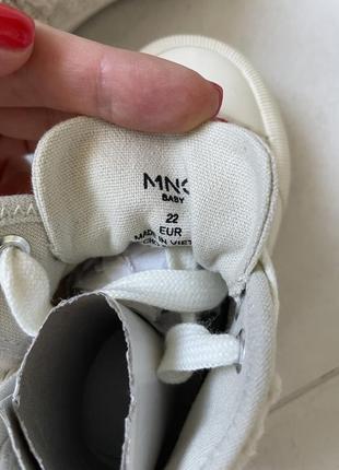 Детские кеды mango