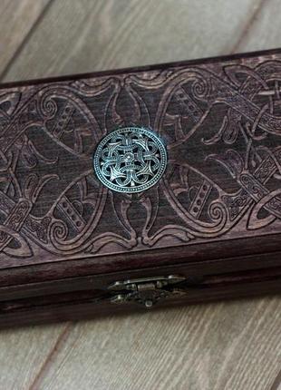 Celt metal shield шкатулку 3