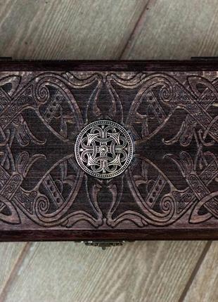 Celt metal shield шкатулку 4