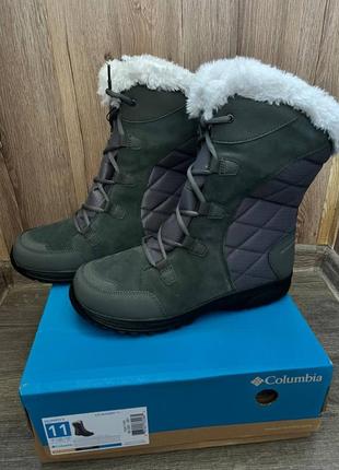 Новые зимние сапоги columbia ice maiden ii wide snow boot, w11, 42р.