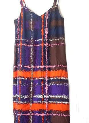 Сукня j crew tie dye чистый  шовк