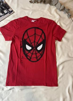 Футболка з принтом людина павук