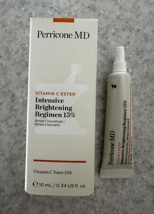 Осветляющая сыворотка для лица perricone md vitamin c ester 15%