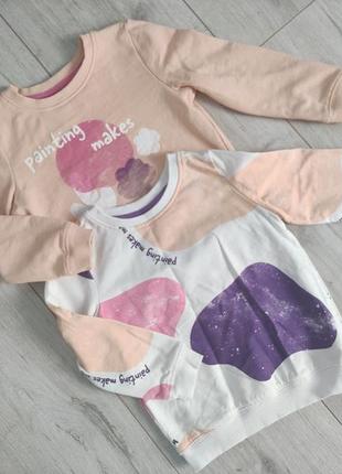 Комплект свитшоты, регланы из польщи, 80-86 см