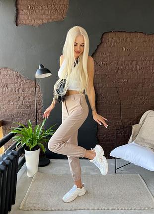 Женские брюки джоггеры от 50 до 52 размера5 фото