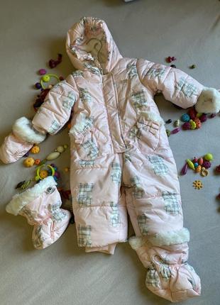 Комбинезон детский деми chicco, размер 62 -68