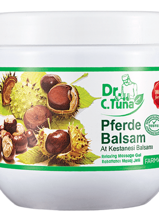 Гель для тела dr. tuna туна с экстрактом конского каштана farmasi фармаси фармасі