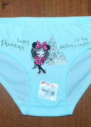 Трусики 2-3 рост 98-104 донела donella принцесса замок минные маус