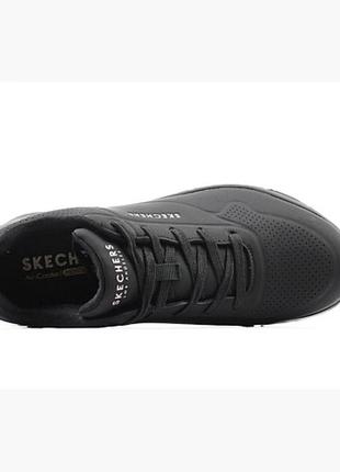 Кроссовки skechers uno-stand on air black .чорні кросівки скечерз5 фото