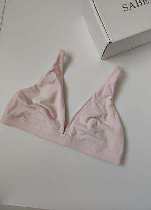 Хлопковый бюстгальтер коттоновый бюстгальтер без косточек