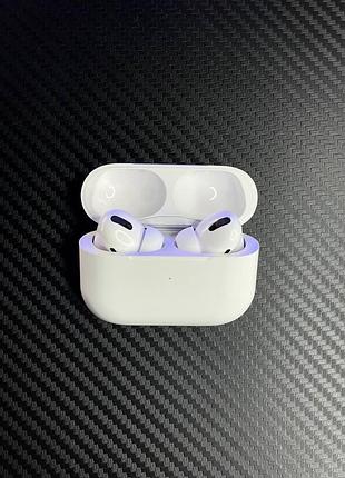 Бездротові навушники airpods pro lite з магнітним зарядним кейсом білий, навушники вакуумні