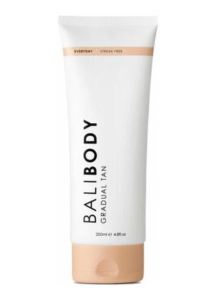 Зволожуючий лосьйон для тіла з поступовим ефектом засмаги bali body gradual tan 200 мл