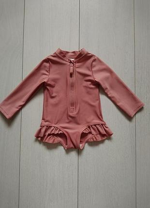 Купальник длинный рукав