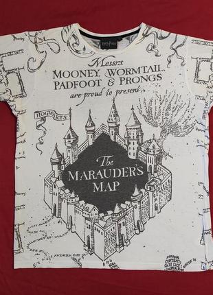 Футболка фильм гарри поттер harry potter,
карта мародеров
