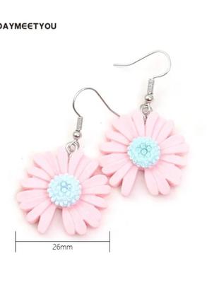 Серьги цветочка 🌸