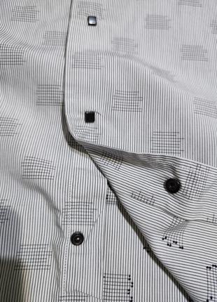 Сорочка короткий рукав прямого крою бавовна сорочка пряма вільна бавовна класика короткий рукав8 фото