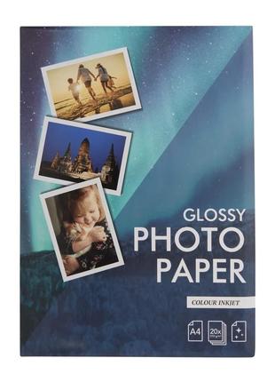 Фотопапір а4 210 грам 20 аркушів